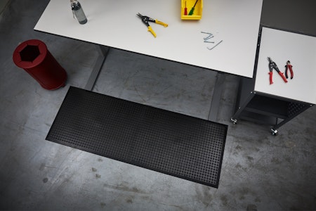 Arbetsplatsmatta Senso Nitril, 600x900 mm, svart