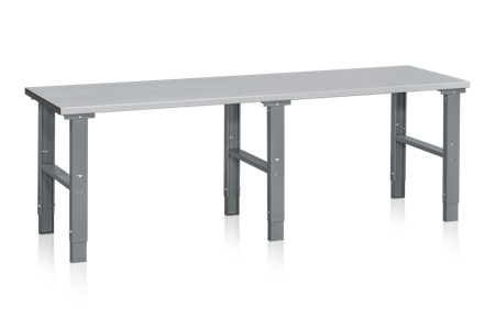 Arbetsbord HD 500 2500x800 mm Stål, 1-618-136
