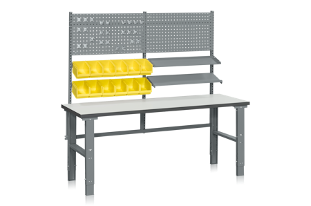 Arbetsbord komplett 2000x800x40 mm vinyl, 1-925-136