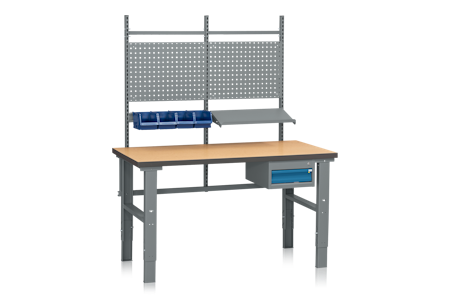 Arbetsbord komplett  1600x800x40 mm board, 1-923-136