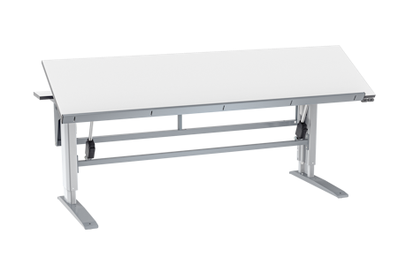 Vinklingsbart bord 2200x800 mm delad bordsskiva, 11-405-003-D