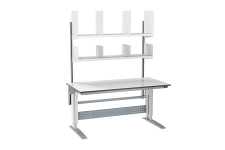 Motoriserat packbord 1600x800x24 mm laminat, 300-16080-10