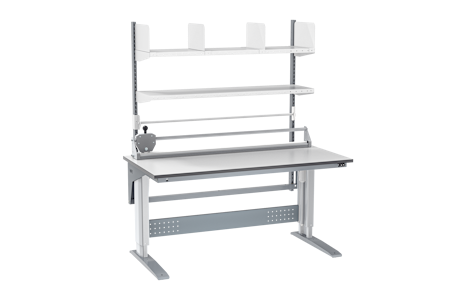 Motoriserat packbord 1600x800x24 mm laminat, 300-16080-11