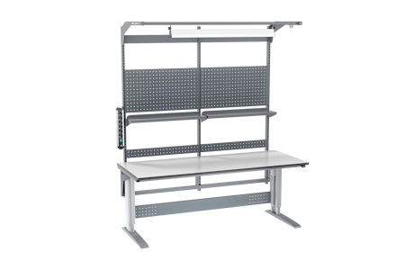 Motoriserat arbetsbord 000x800x24 mm Laminat, 400-20080-18