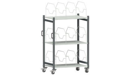 Kartongvagn lång 2300 mm, 9-23101-136