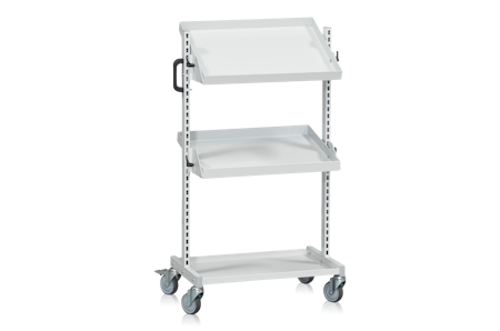 Backvagn liten, 3 hyllplan vinklingsbara, 5-508-100