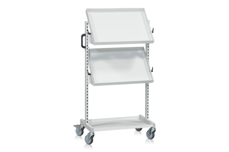 Backvagn liten, 3 hyllplan vinklingsbara, 5-508-100