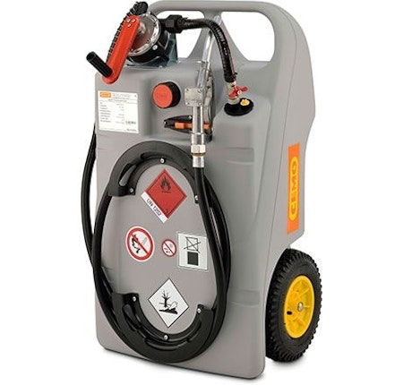 CEMO Dieseltank 100 liter Cemo Trolley 12V/18V med handpump, 11101