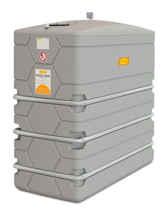CEMO Oljetank / Dieseltank 2000 liter – CUBE Slimline