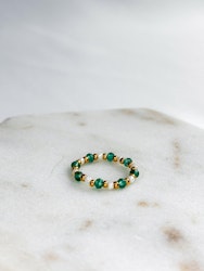 EMERALD GRØNN ring