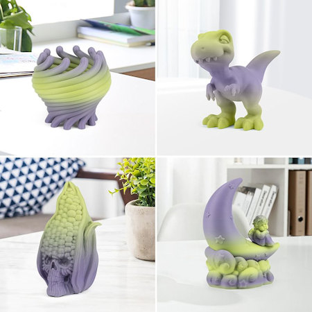 iSANMATE PLA+ • Gradient Yellow Purple • 1kg