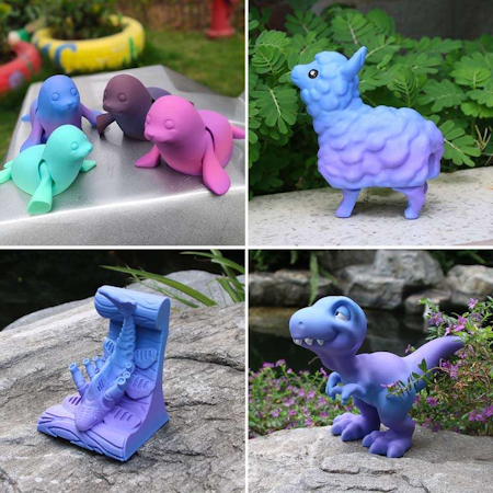 iSANMATE PLA+ • Gradient Blue Purple • 1kg