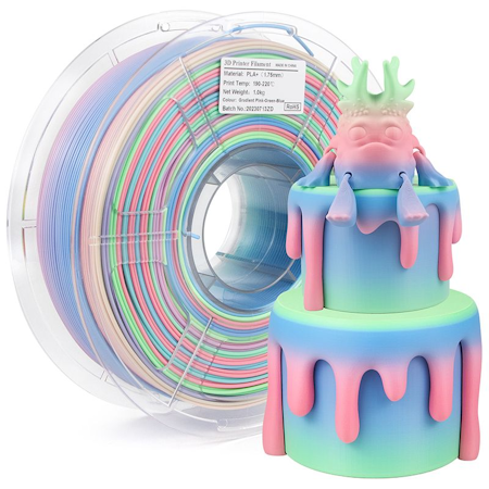 iSANMATE PLA+ • Gradient Pink Green Blue • 1kg