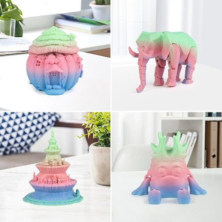 iSANMATE PLA+ • Gradient Pink Green Blue • 1kg