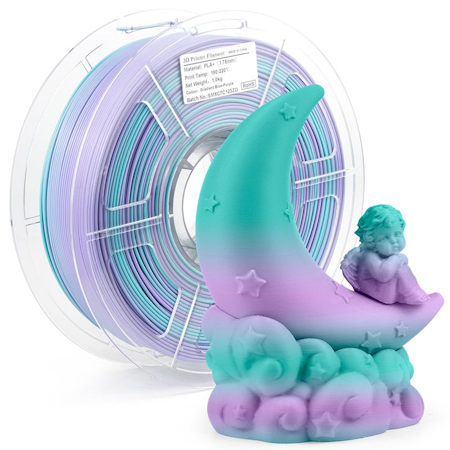iSANMATE PLA+ • Gradient Bluish Green Purple • 1kg