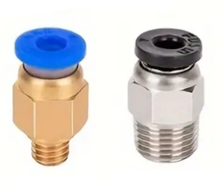 Pneufit rak koppling PC4-M6 & PC4-M10