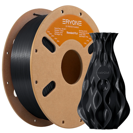 Eryone Standard PLA • Svart • 1kg