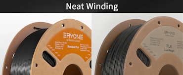 Eryone Standard PLA • Svart • 1kg