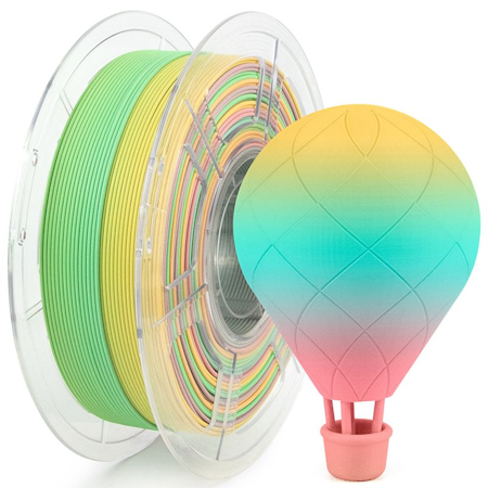 iSANMATE High Speed PLA Matte Rainbow • Eternal Ember • 1kg