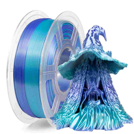 iSANMATE PLA Silk Gradient • Shiny Blue Blue• 1kg