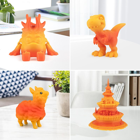 iSANMATE PLA+ • Gradient Red Orange • 1kg