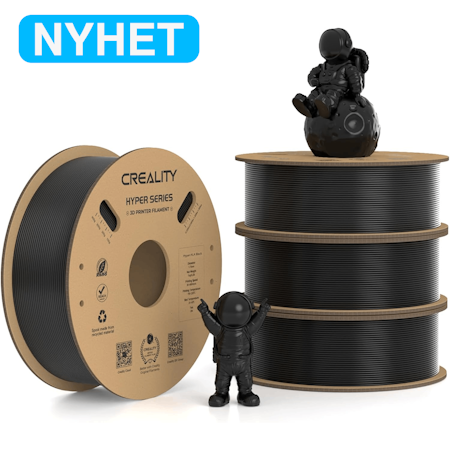 Creality Hyper PLA • Svart • 1kg