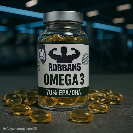 Robbans Omega 3, 70%  90 kapslar