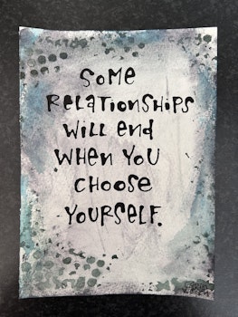 Choose yourself
