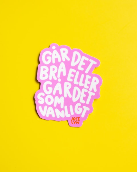 GÅR DET BRA