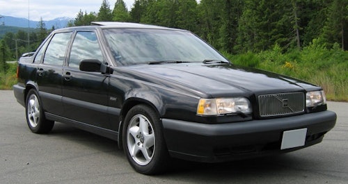 Solfilm til Volvo 850. Færdigskåret solfilm til alle Volvo biler.