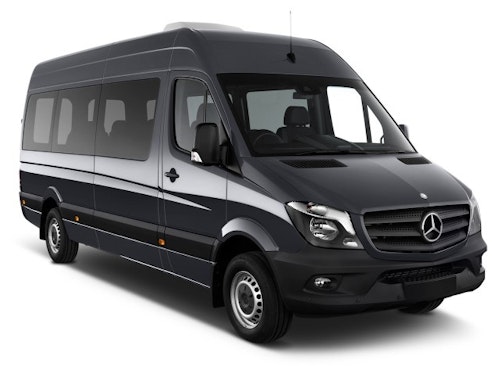 Solfilm til Mercedes Sprinter Kombi Long.