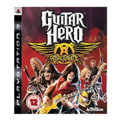 Guitar Hero Aerosmith (Ny/oöppnad, skadad förseglingsplast på baksidan)