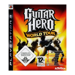 Guitar Hero World Tour (EUR, komplett, trasigt fodral)