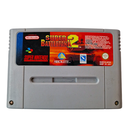 Super Battletank 2 (EUR/UKV, endast kassett, fläckar på baksidan)