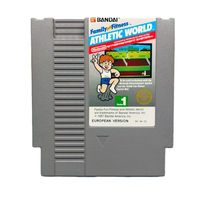 Athletic World – European Version (PAL EUR/AW‑EEC, 3-screw, endast kassett)