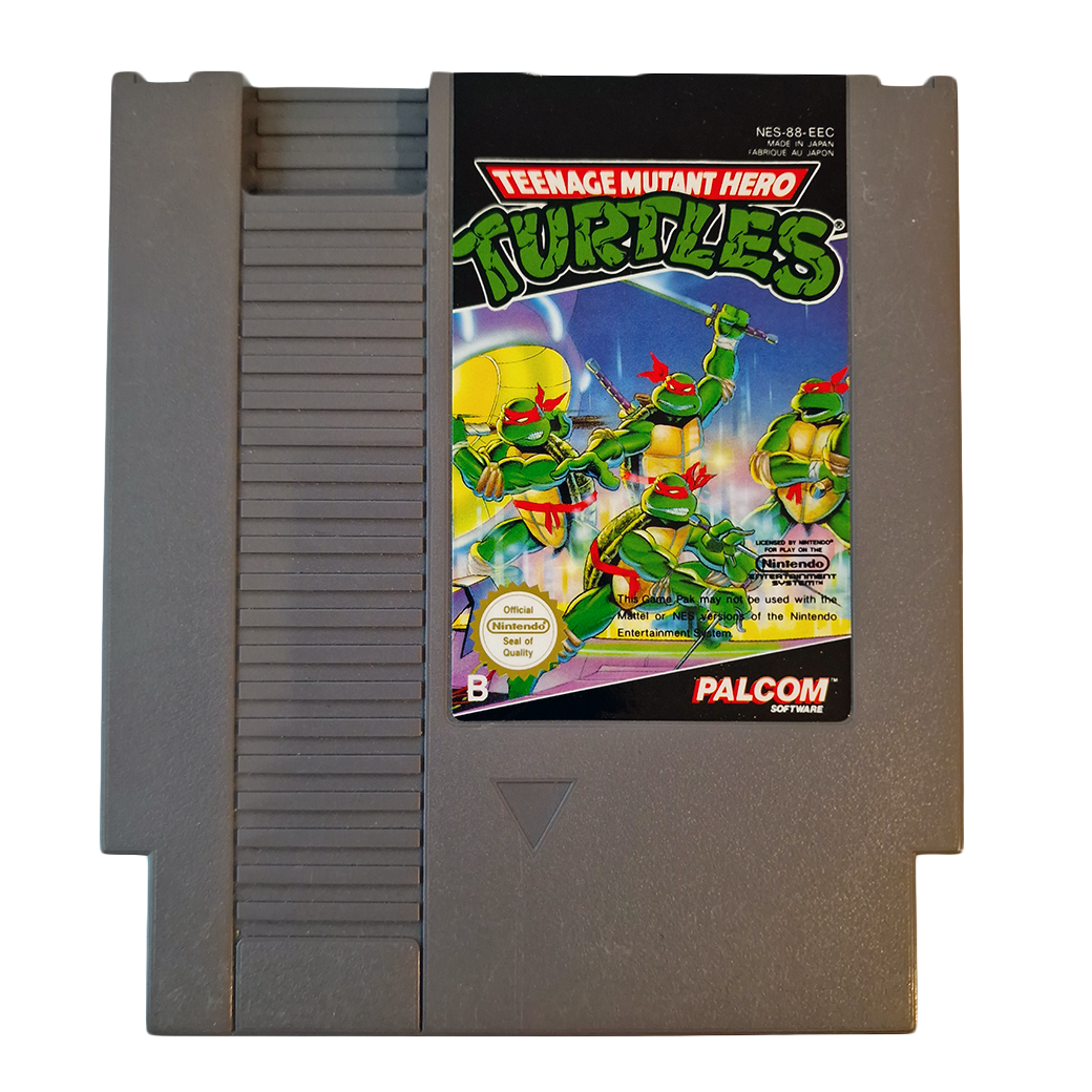 Teenage Mutant Hero Turtles (DAS PAL, 3-skruv, endast kassett)