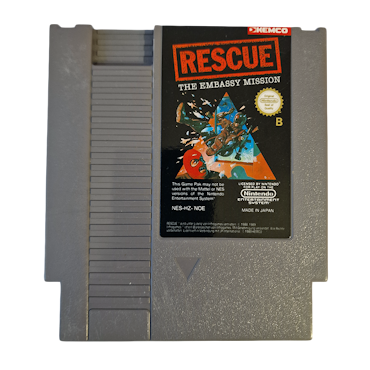 Rescue: The Embassy Mission  (DAS PAL, 3-screw, endast kassett)