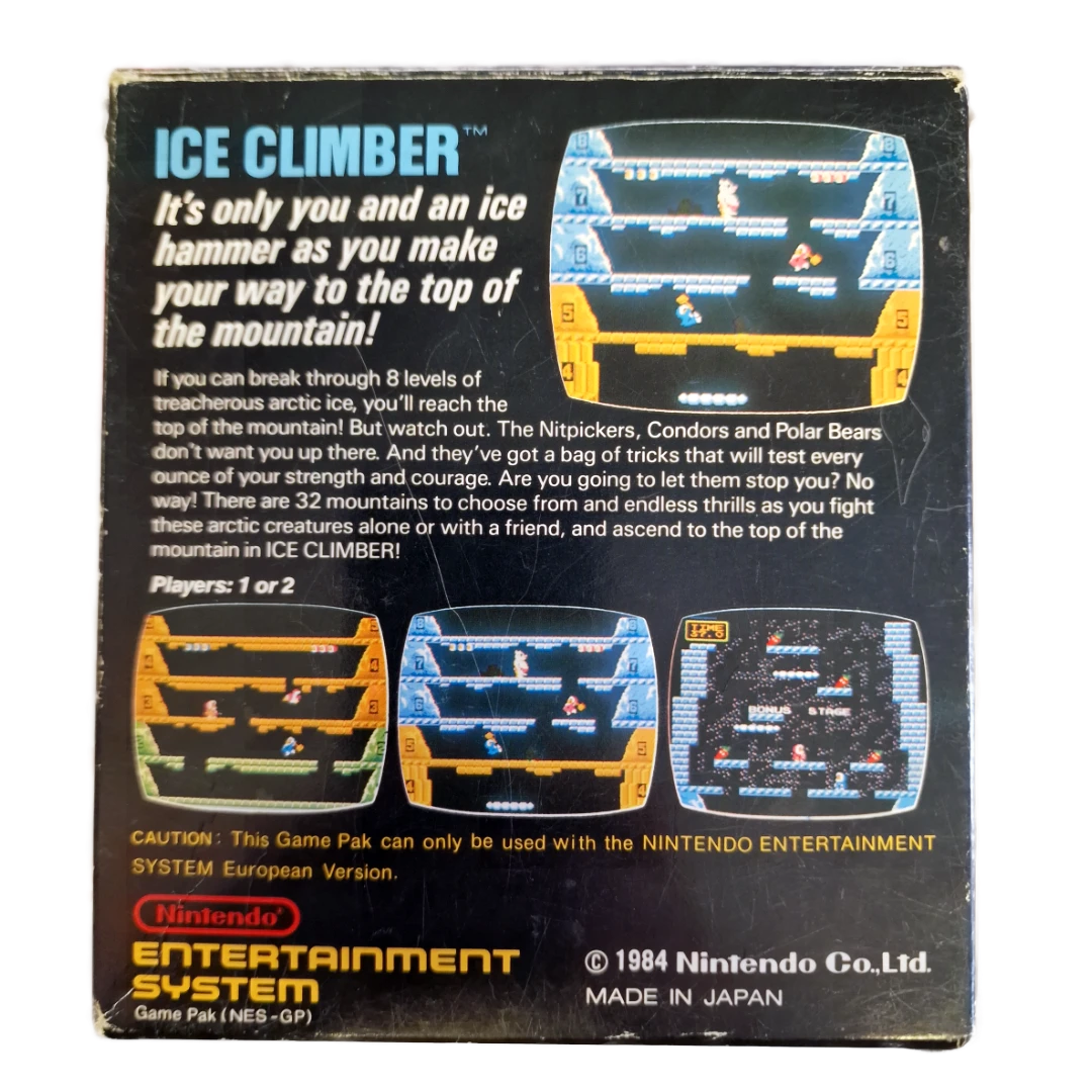 Ice Climber (EUR, 3-screw, CIB, slitage på box)