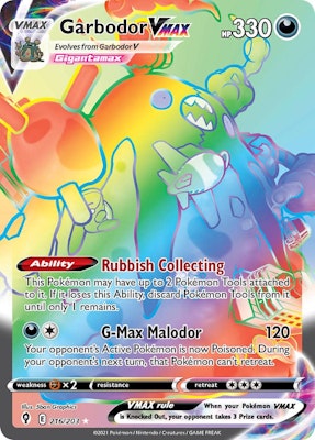 Garbodor VMAX 216/203 - SWSH7 - Pokémon Sword & Shield: Evolving Skies [Secret Rare] (Near Mint)