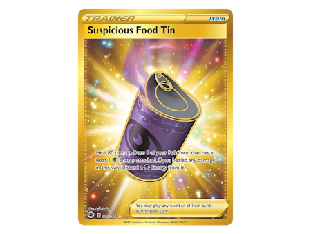 Suspicious Food Tin #80 Pokemon Champion's Path [Gold Secret Rare] (Near Mint)