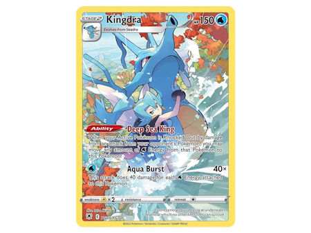 Pokémon TCG – Kingdra – 167 – Ultra Rare – SWSH10: Astral Radiance Trainer Gallery (Mint)