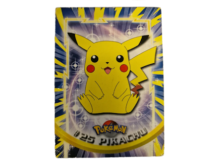 Topps Pokémon – Pikachu – #25 – Topps Green Label – TV Animation Edition 1999 (Played)