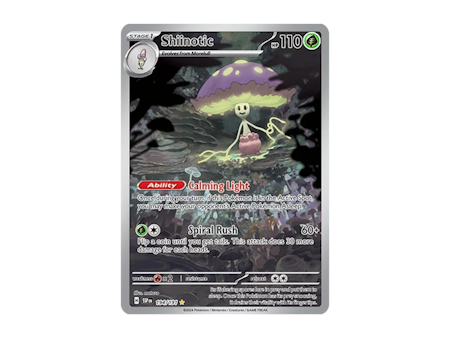 Pokémon TCG – Shiinotic – 194/191 – Illustration Rare – SV08: Surging Sparks (Near Mint)
