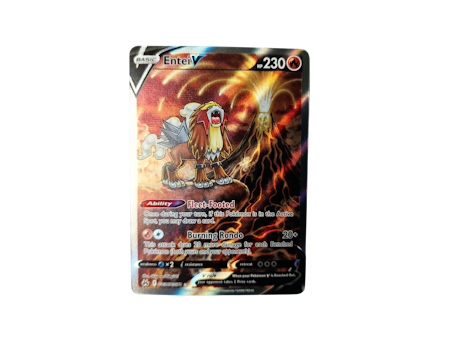 Pokémon TCG – Entei V – GG36/GG70 – Ultra Rare (Alt art) – SWSH: Crown Zenith: Galarian Gallery (Near Mint)