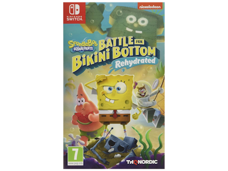 Spongebob SquarePants: Battle for Bikini Bottom Rehydrated (Nintendo Switch) (Ny/oöppnat)