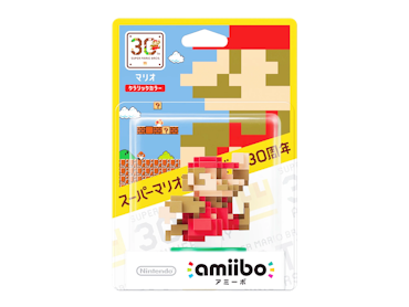 Amiibo figur: Super Mario Bros 30th Anniversary: Mario Classic Colors - Japanese (Ny/oöppnat)