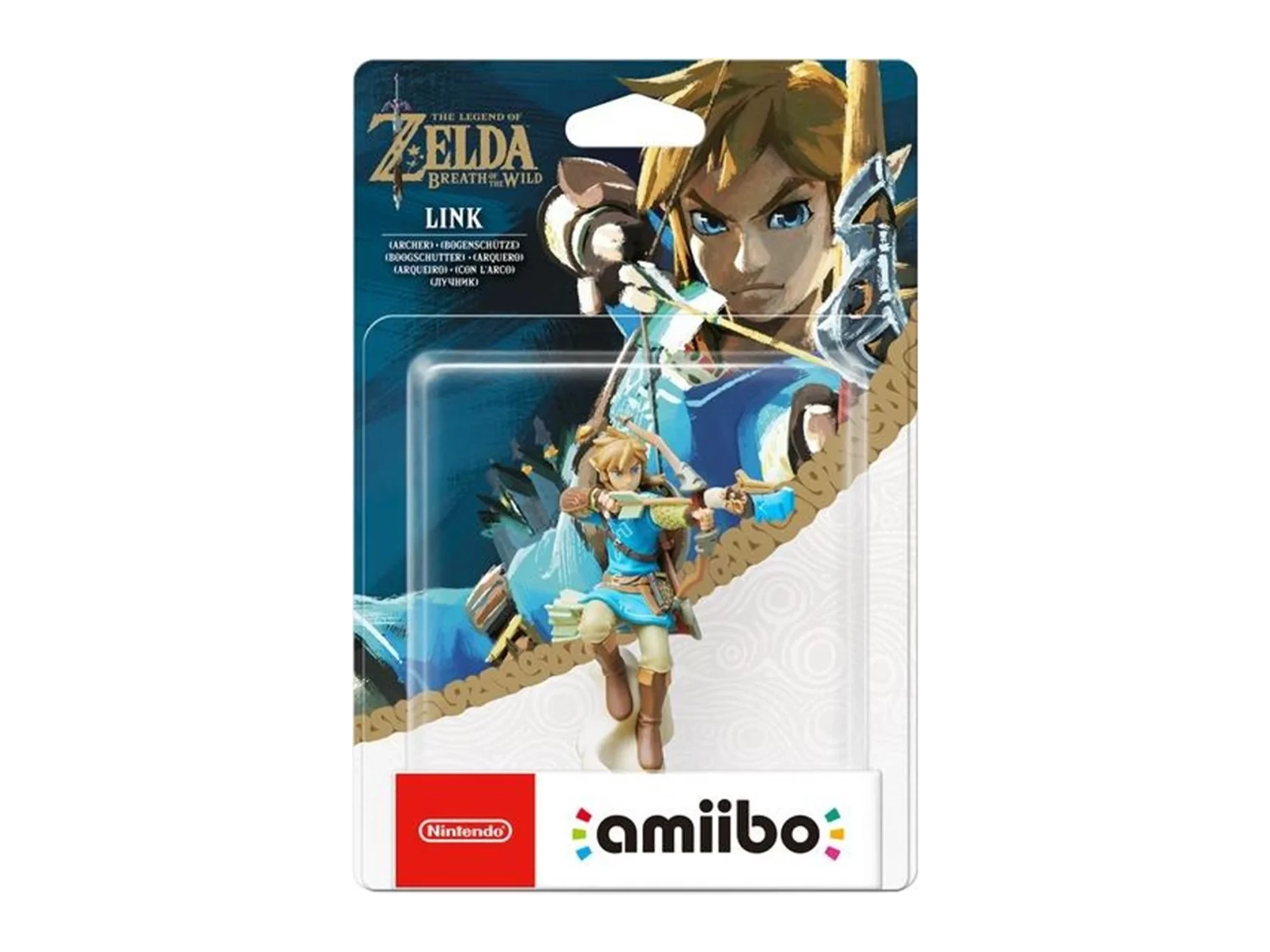 Amiibo figur: The Legend of Zelda Breath of the Wild - Link (Archer) (Ny/oöppnat)