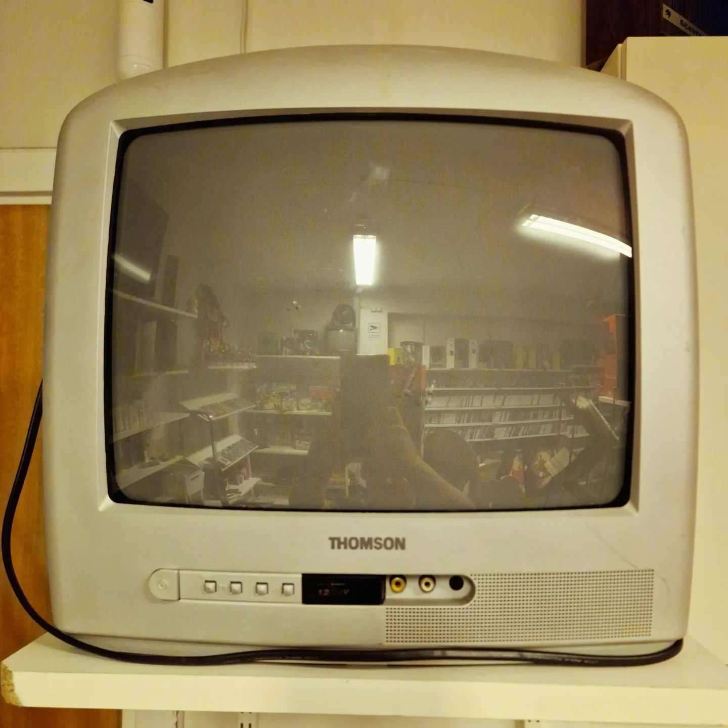 Thomson tjock-TV 14" tum (Silver) inkl. Fjärrkontroll