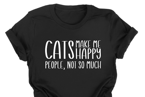 CATS MAKE MY HAPPY