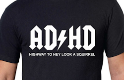 ADHD - HIGHWAY TO HEY LOOK A SQUIRREL